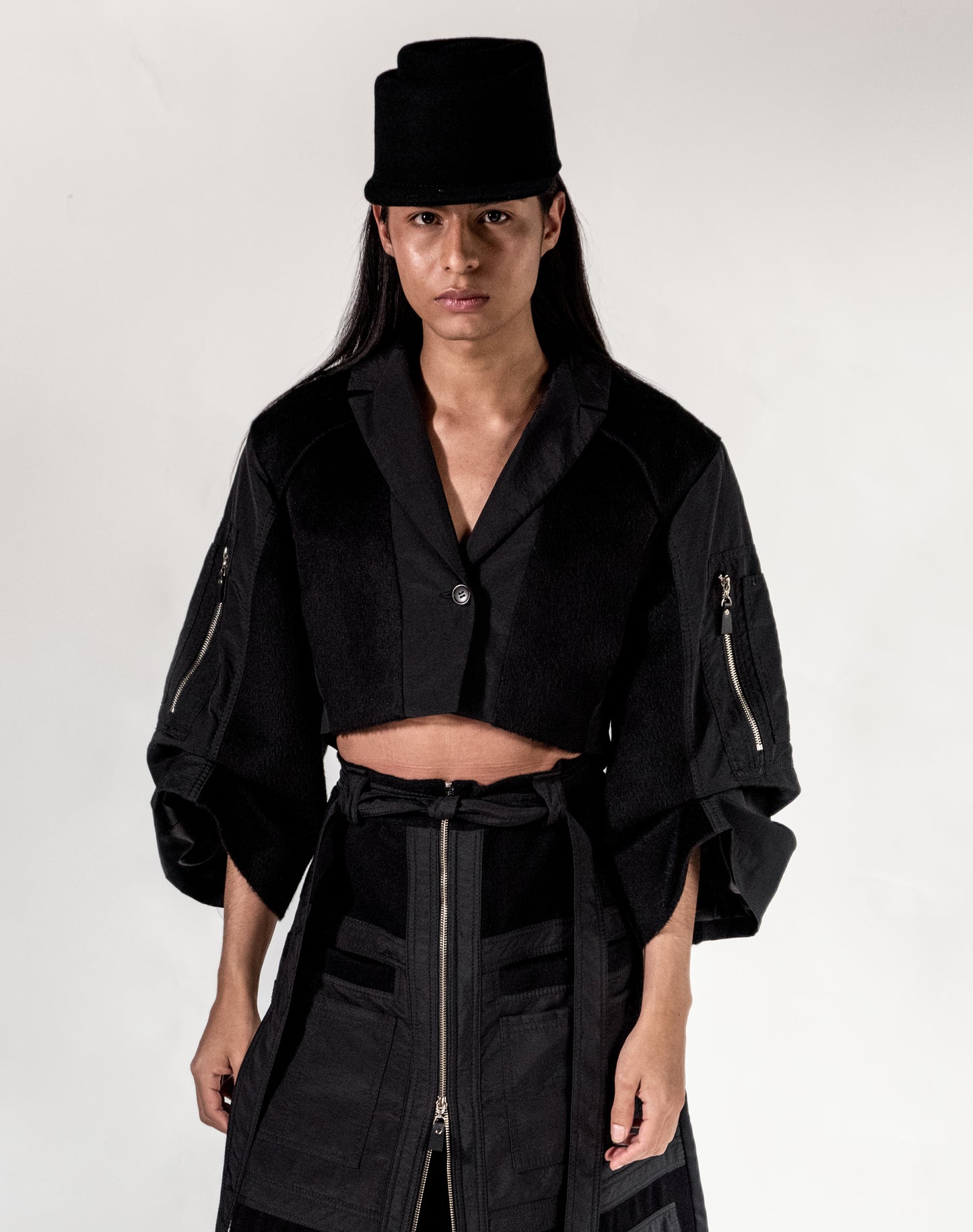 CROP BLAZER HAIR