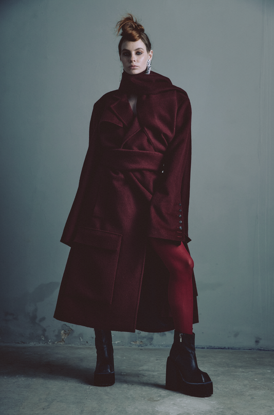 COAT BLOODY