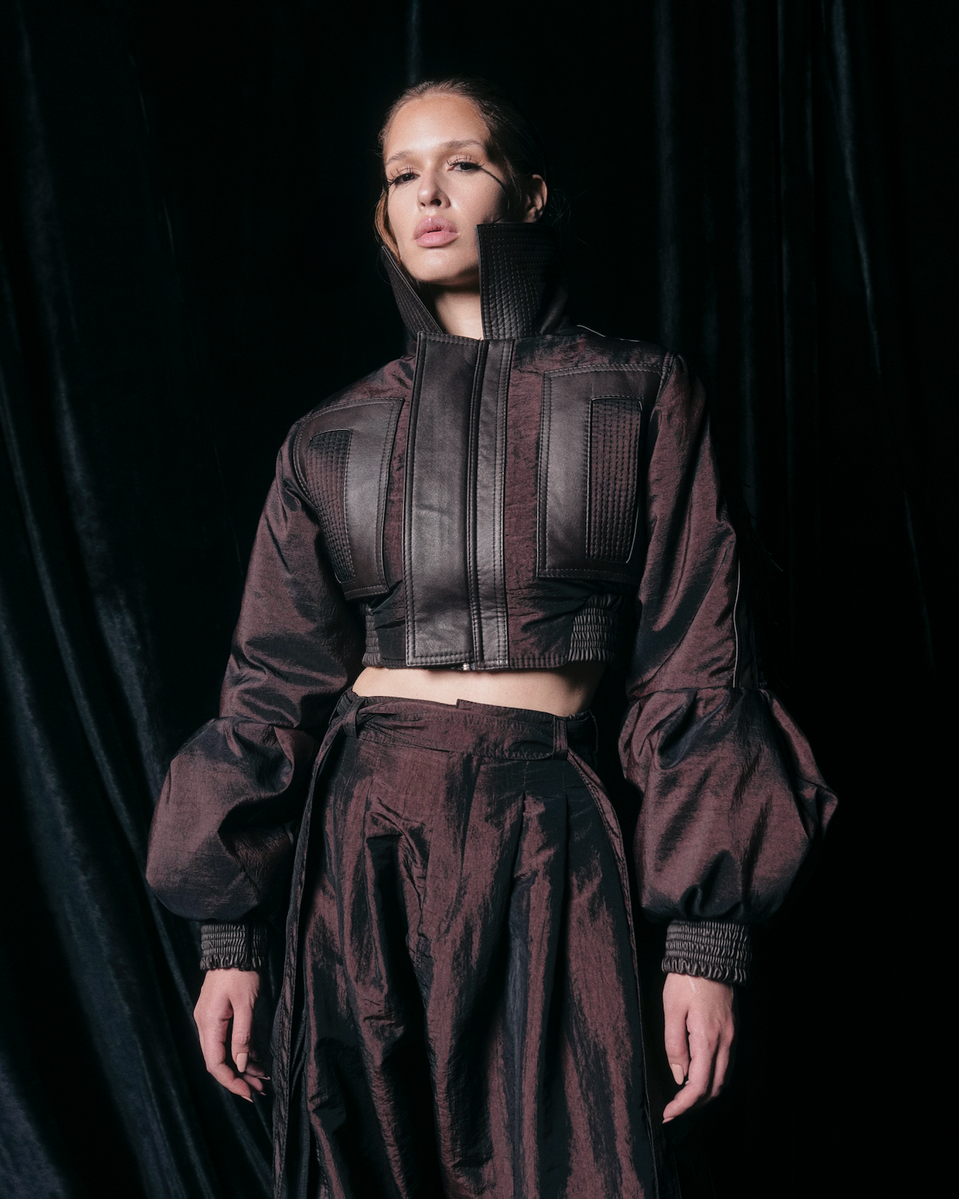 CROP JACKET HONEY