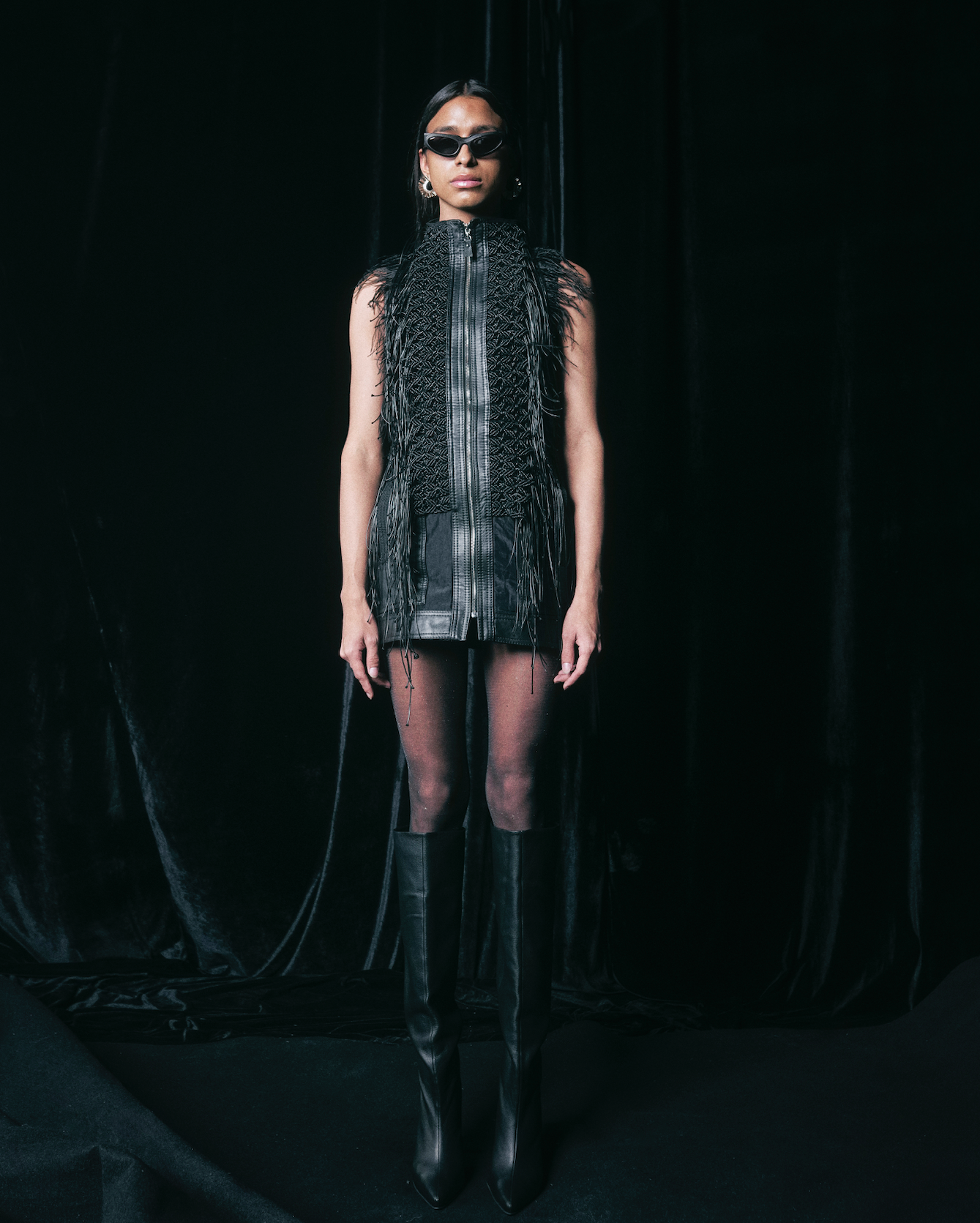 MACRAME  MINI DRESS