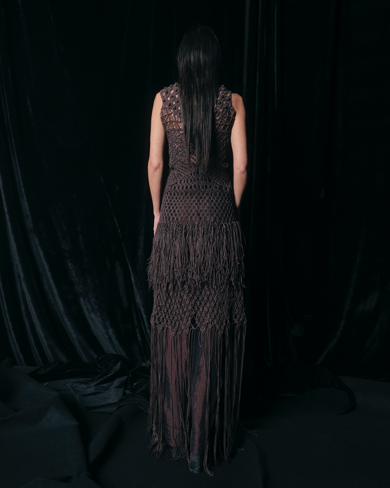 MAXI DRESS REINA MACRAME