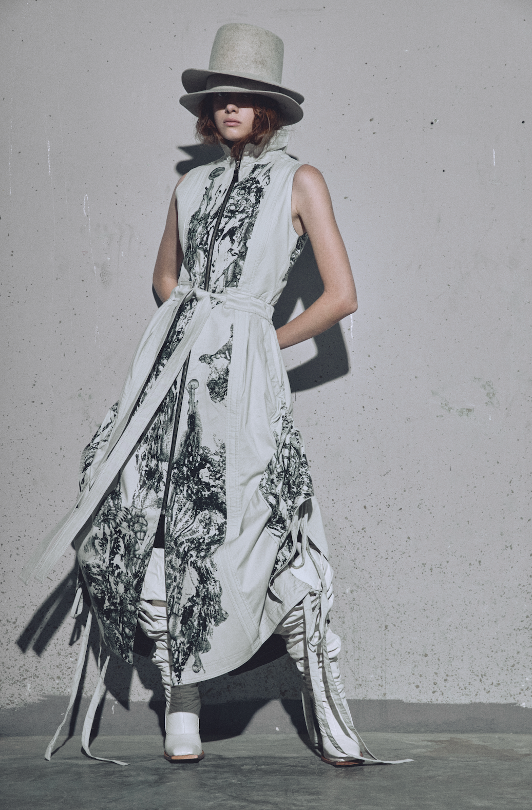 DRESS VEST PRINTED