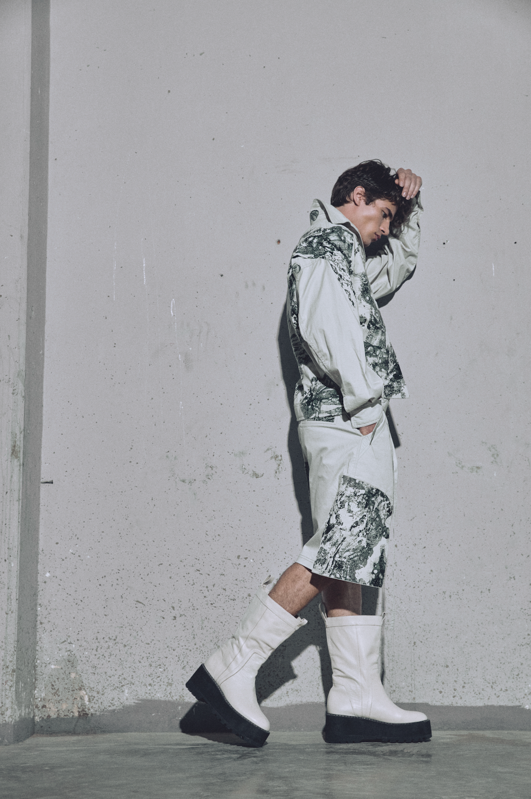 CHAQUETILLA POCKETS PRINTED